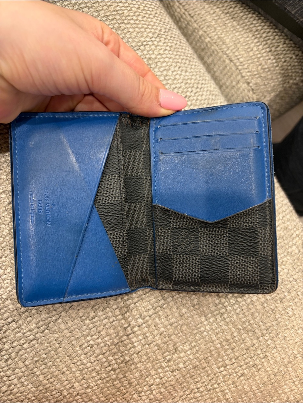 Louis Vuitton Damier Graphite Pocket Organizer Wallet - Picture 2 of 5